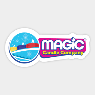 Magic Candle Company Logo 2 Sticker